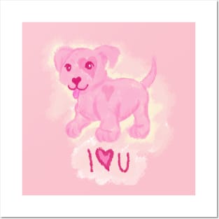 Pink Puppy Posters and Art